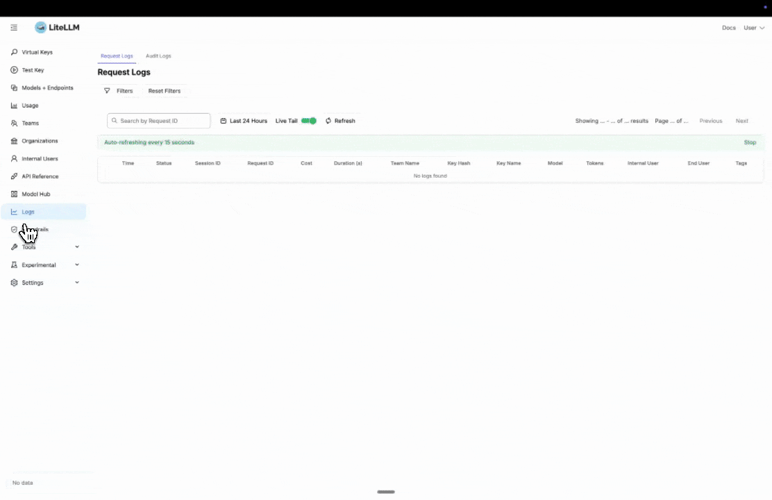 Select LiteLLM Content Filter